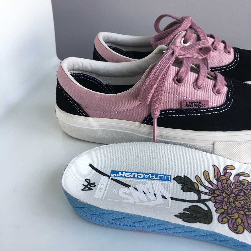VANS Era Pro x Lizzie Armanto Black Nostalgia Rose - Picture 9 of 11